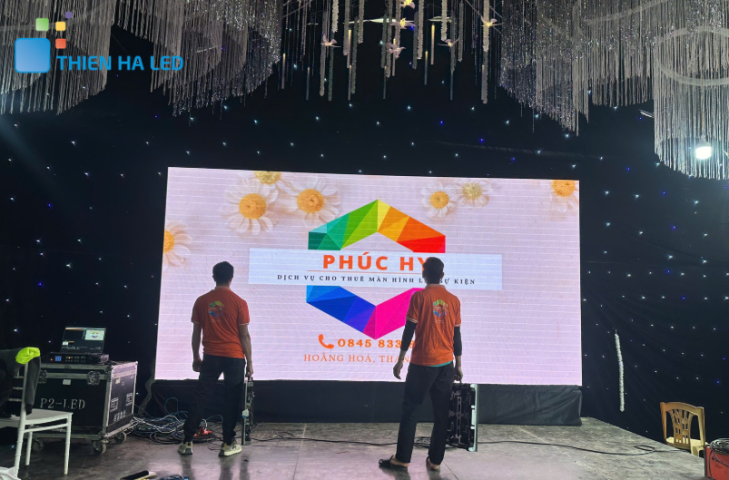 Màn hình LED sự kiện tiệc cưới