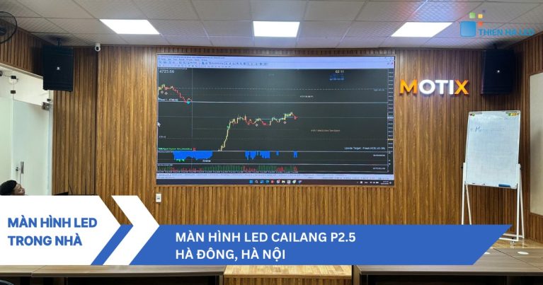 Màn hình LED Caliang P2.5 cho phòng họp tại Hà Đông, Hà Nội