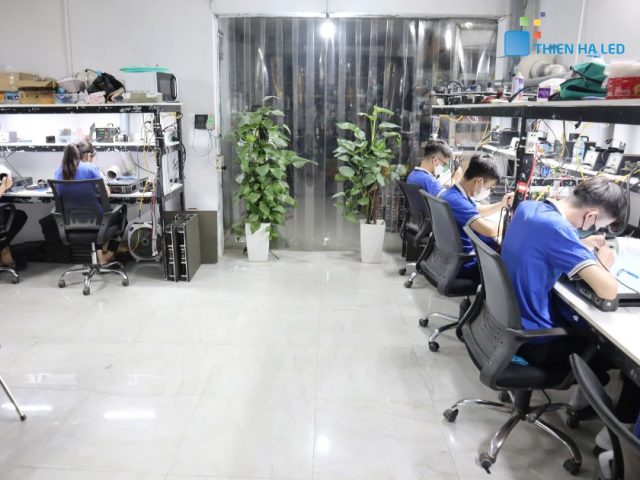 Dịch vụ lắp đặt màn hình LED Thiên Hà