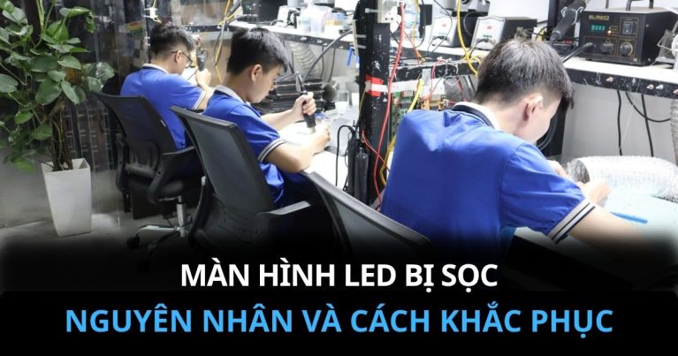 Màn Hình LED Bị Sọc: Nguyên Nhân Và Cách Khắc Phục