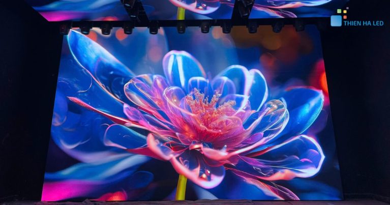 Lắp đặt màn hình LED P1.86 Indoor