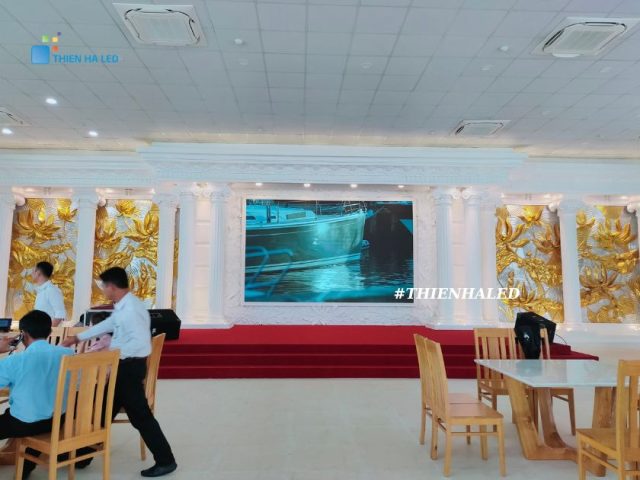 Màn hình Led nhà hàng tiệc cưới