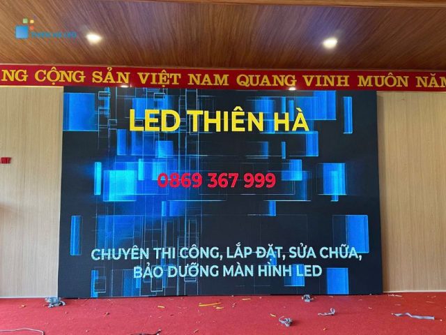 Màn hình Led P3.0 indoor tại TP Vinh, Nghệ An