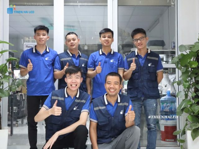 Đội kỹ thuật thi công Màn Hình Led